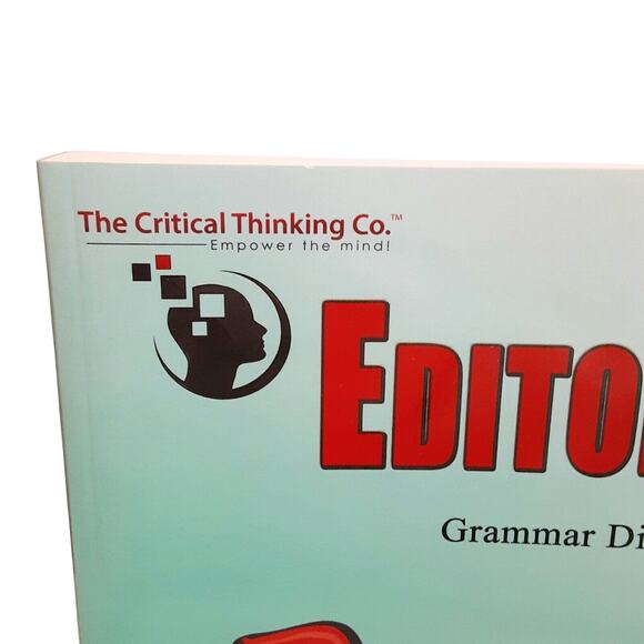 Editor in Chief Level 3 Workbook Grades 9-12+ Award Winning Critical Thinking Co - Picture 2 of 8